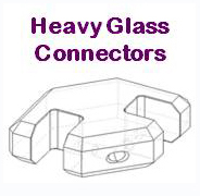 heavy glass connectors